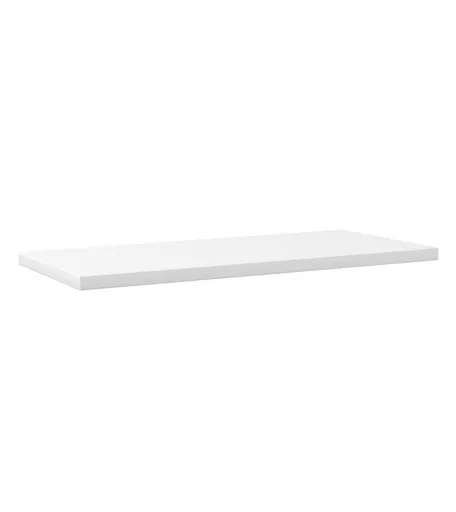 1200mm x 300mm White Wood Melamine Shelf Only for Our Adjustable Chrome Double Clothes Rail