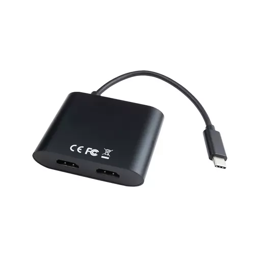 V7 V7UC-2HDMI-BLK USB graphics adapter 3840 x 2160 pixels Black