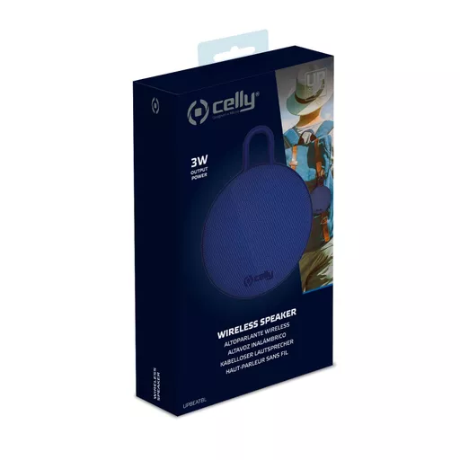 Celly Up Beat Mono portable speaker Blue 3 W