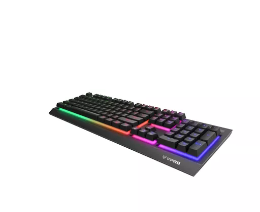 Rapoo V52S keyboard Gaming USB QWERTY English Black