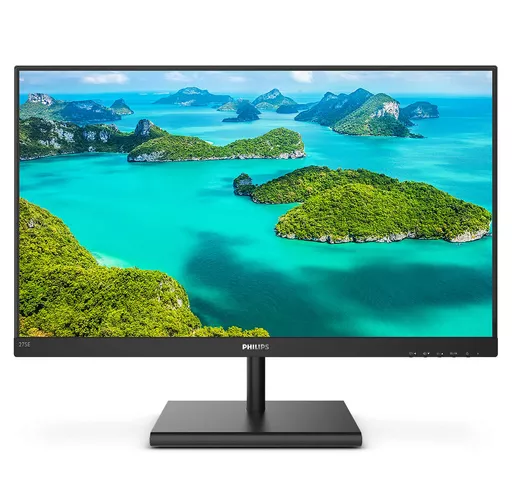 Philips E Line 275E1S/00 LED display 68.6 cm (27") 2560 x 1440 pixels Quad HD Black