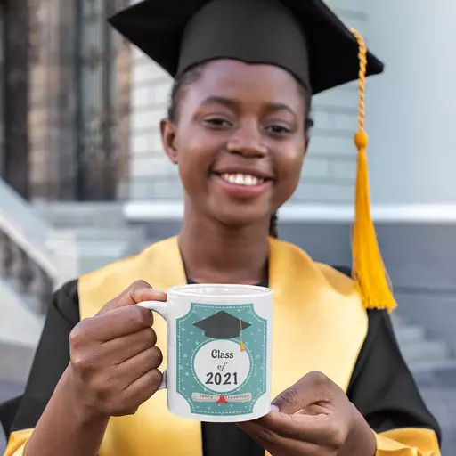 Personalised 'Class of YEAR' Mug - Add Name & Year
