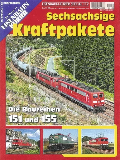 EK Special 112: Sechsachsige Kraftpakete: Die Baureihen 151 und 155