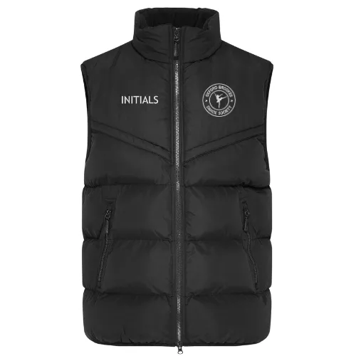 Oxford Brookes University Dance Society Chevron Puffer Gilet