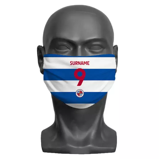 Reading FC Back of Shirt Adult Face Mask (Large)