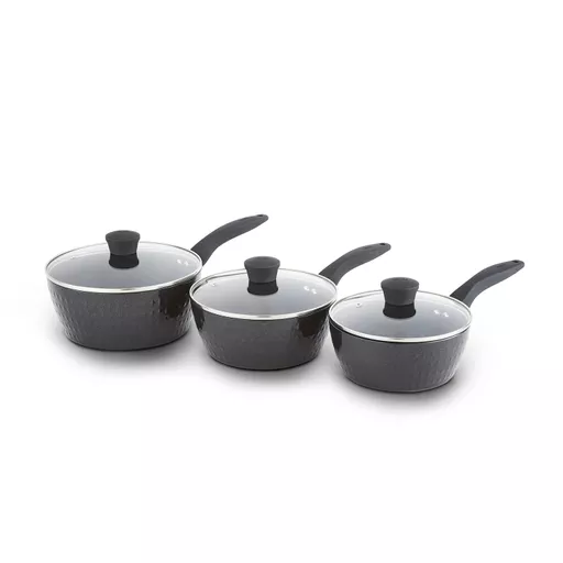 3 Piece Saucepans 18/20/22cm