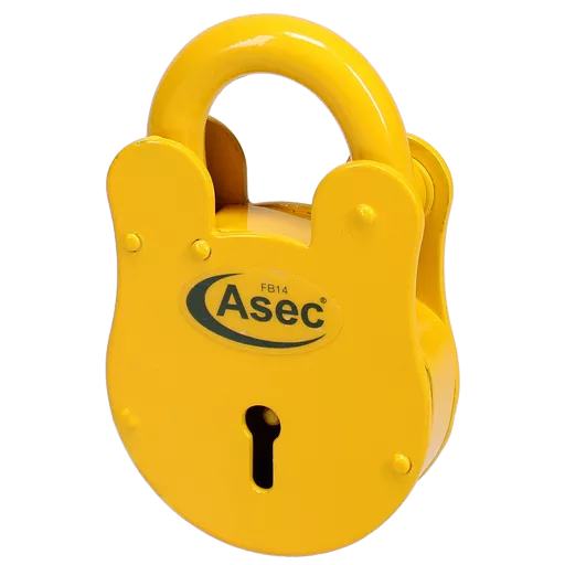 ASEC FB14 4 Lever Old English Padlock