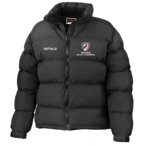 Oxford Brookes University Olympic Weightlifting Womens Puffa