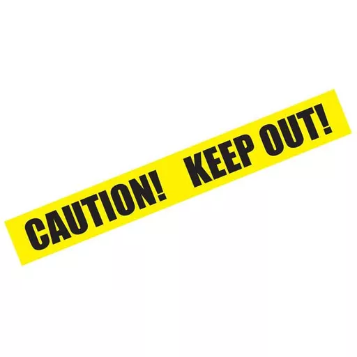 Halloween Caution Warning Tape