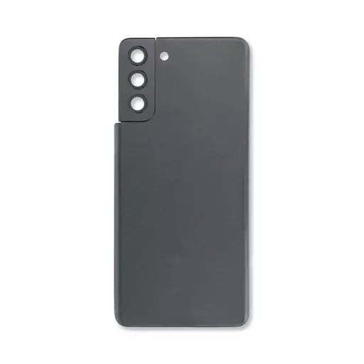 Back Cover (CERTIFIED - Aftermarket) (Phantom Black) (No Logo) - For Galaxy S21+ (G996)