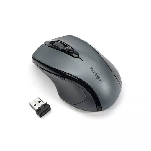 Kensington Pro Fit Wireless Mouse - Mid Size - Graphite Grey