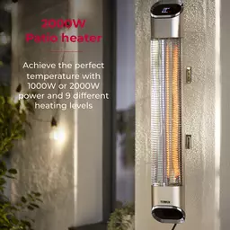 Outdoor deals heater tower