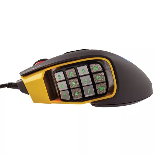 Corsair Scimitar Pro RGB mouse Gaming Right-hand USB Type-A Optical 16000 DPI