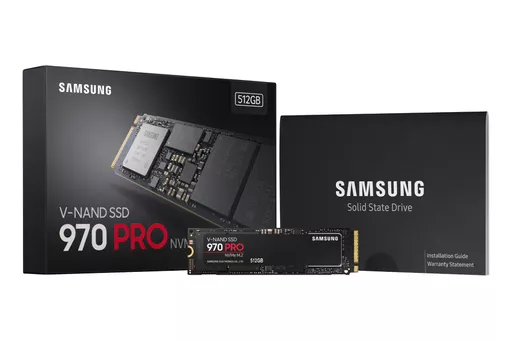 Samsung 970 PRO M.2 512 GB PCI Express 3.0 V-NAND MLC NVMe