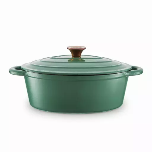 Foundry 29cm Oval Casserole Cast Iron