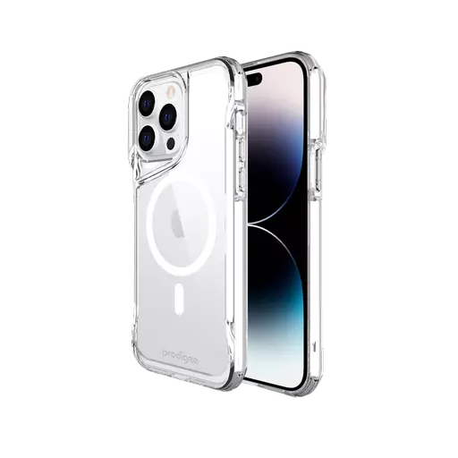 Prodigee - Super Hero + Mag for iPhone 15 Pro Max - Clear