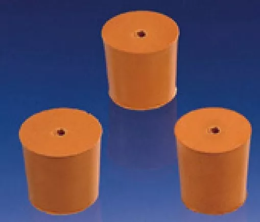 Stoppers Rubber BS2775 1-Hole No. 45 PK 5