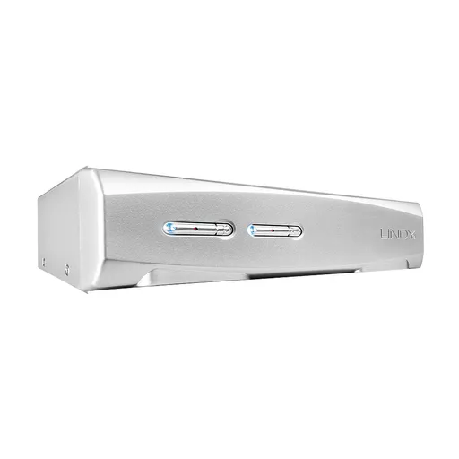 Lindy 2 Port DVI-I Dual Link, USB 2.0 and Audio KVM Switch Pro