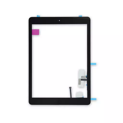 Digitizer Assembly (w/ Home Button installed) (RECLAIMED) (Black) - For iPad Air 1 / 5 (2017)