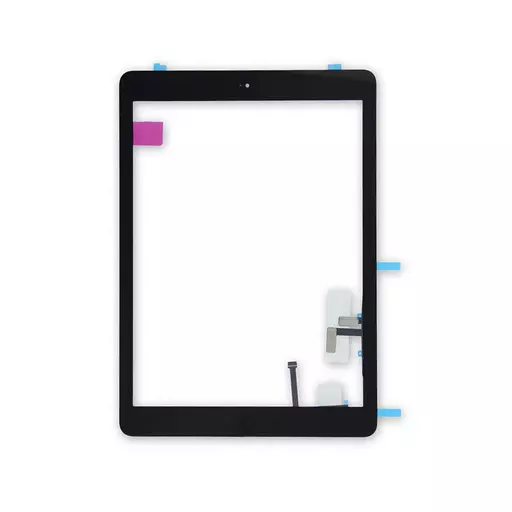 Digitizer Assembly (w/ Home Button installed) (VALUE) (Black) - For iPad Air 1 / 5 (2017)