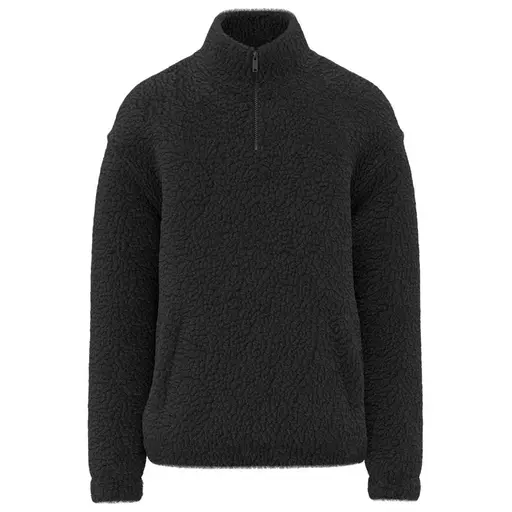 Spasso Unisex Sherpa Drop Shoulder 1/4 Zip Sweat