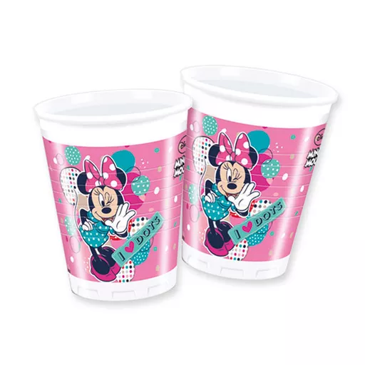 Minnie Mouse Dots Cups