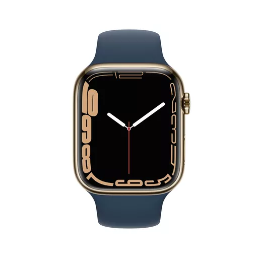 Apple Watch Series 7 OLED 45 mm 4G Gold GPS (satellite)