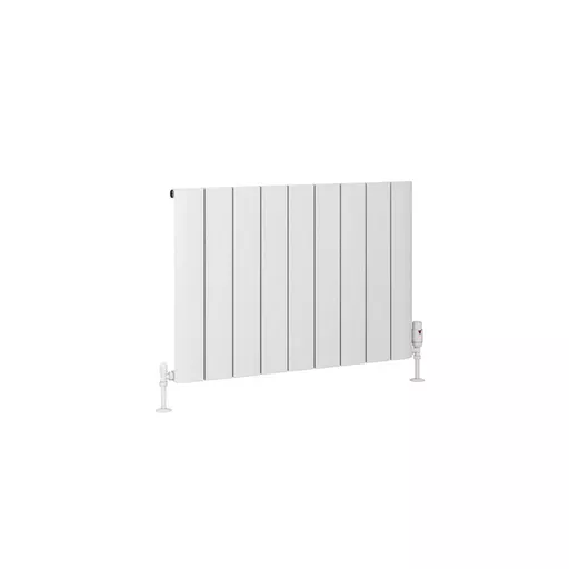 Peretti 600 x 850 Aluminium Radiator Matt White