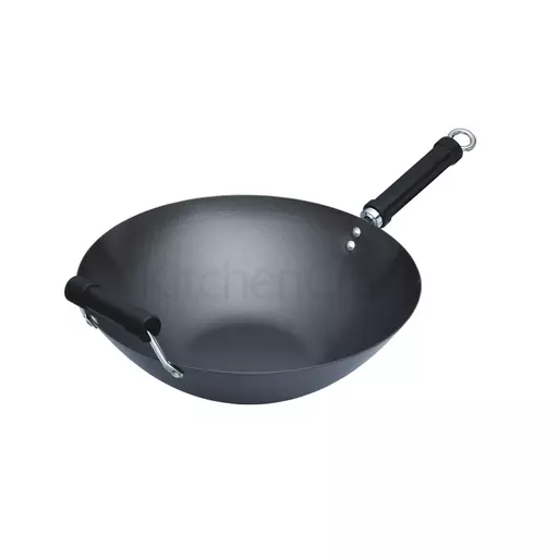 NON STICK WOK 36CM WITH 1 HANDLE AND 1 SIDE HANDLE