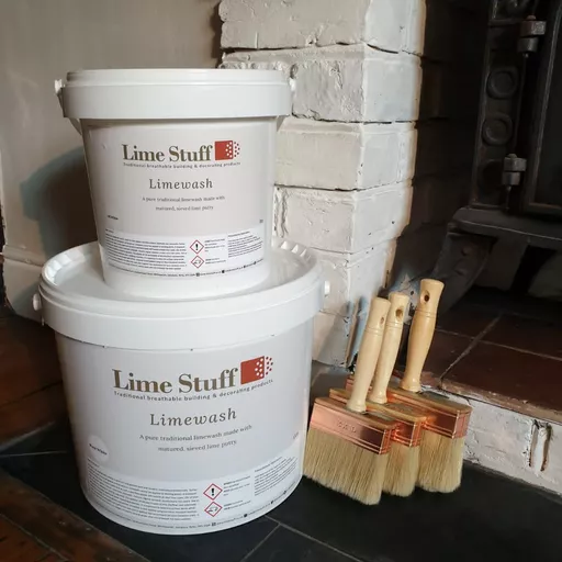 Limewash off-white