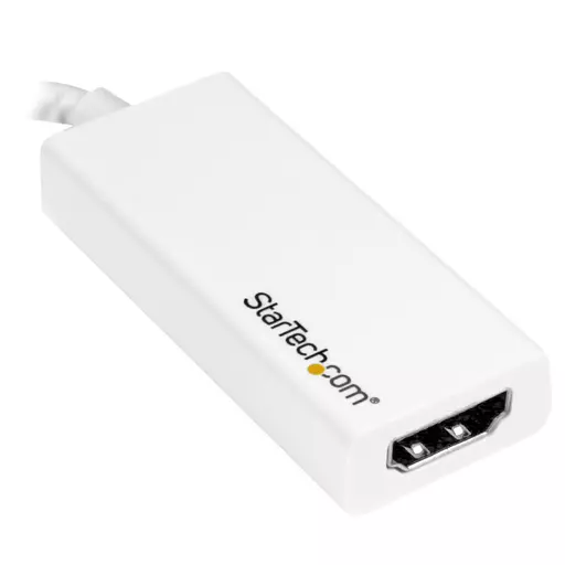 StarTech.com USB-C to HDMI Adapter with 4K 30Hz - White