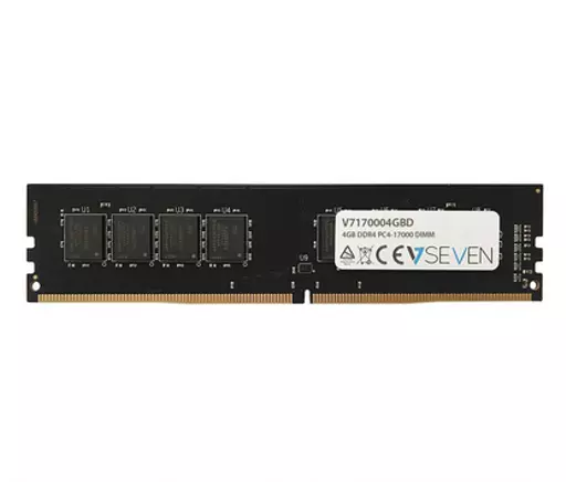 V7 4GB DDR4 PC4-17000 - 2133Mhz DIMM Desktop Memory Module - V7170004GBD