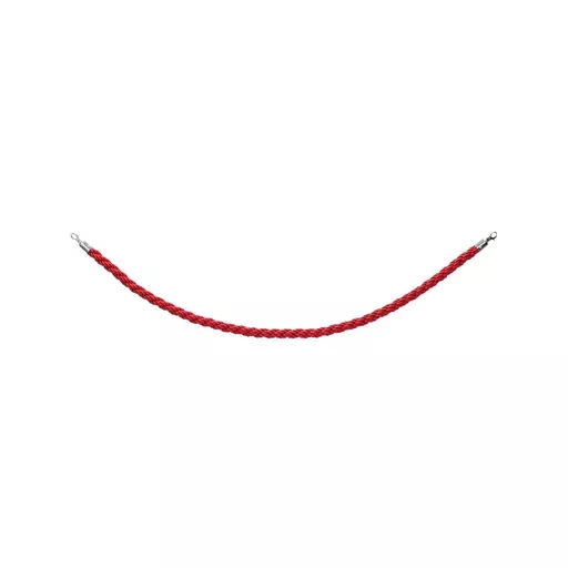 elumen8 Chrome Barrier Rope- Red Twisted