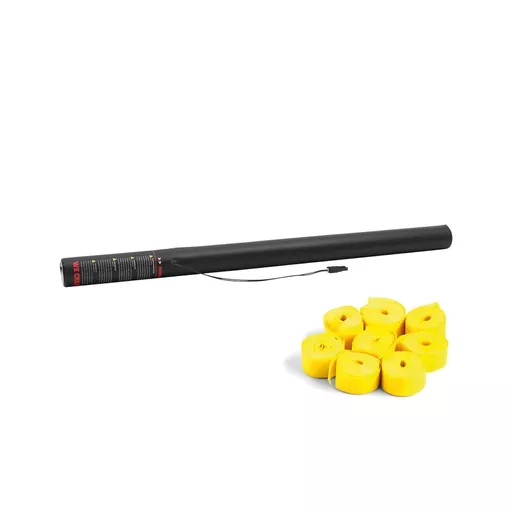Equinox Electric Confetti Streamer Cannon 80cm Yellow