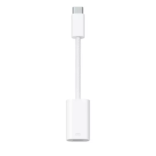 Apple MUQX3ZM/A cable gender changer USB Type-C Lightning White