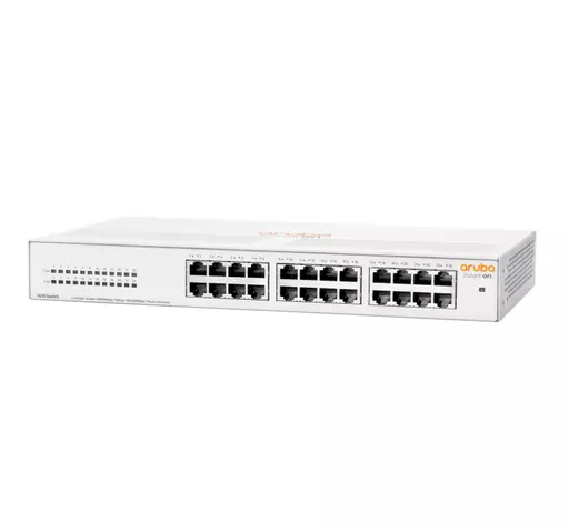 Aruba Instant On 1430 24G Unmanaged L2 Gigabit Ethernet (10/100/1000) 1U White