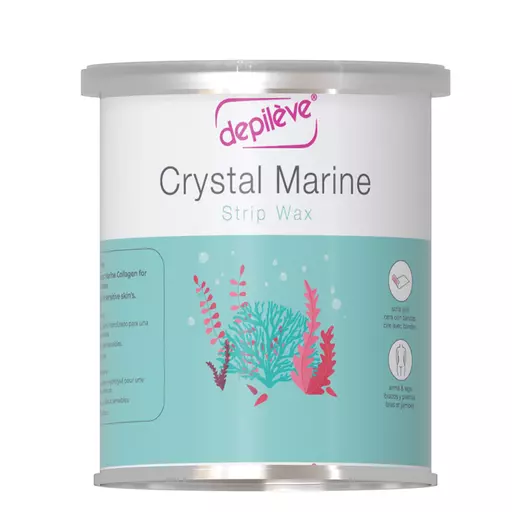 Depileve Crystal Marine Strip Wax 800ml