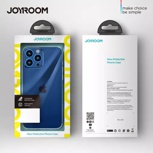 Joyroom - JR-BP943 Transparent Phone Case (Clear) - For iPhone 13 Pro