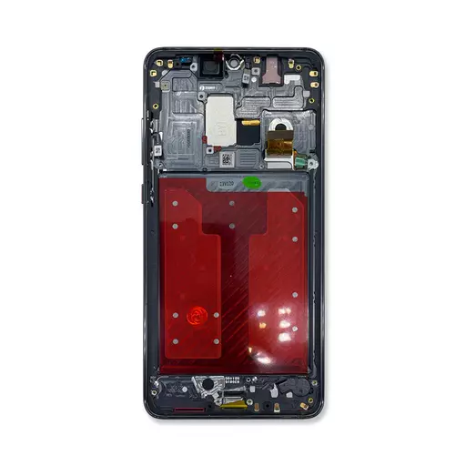 LCD Screen Assembly w/ Frame (REFRESH) (Black) - Huawei Mate 20