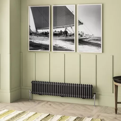 Imperia 2 Column Radiator 300 x 1460mm Matt Anthracite