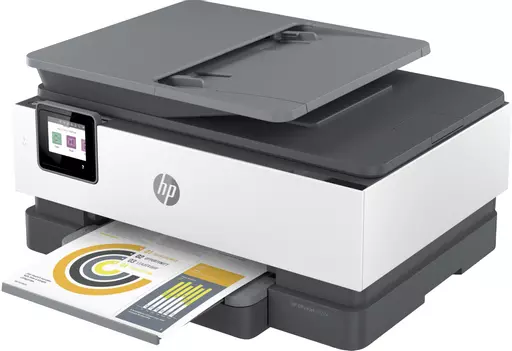 HP OfficeJet Pro HP 8022e All-in-One Printer, Color, Printer for Home, Print, copy, scan, fax, HP+; HP Instant Ink eligible; Automatic document feeder; Two-sided printing