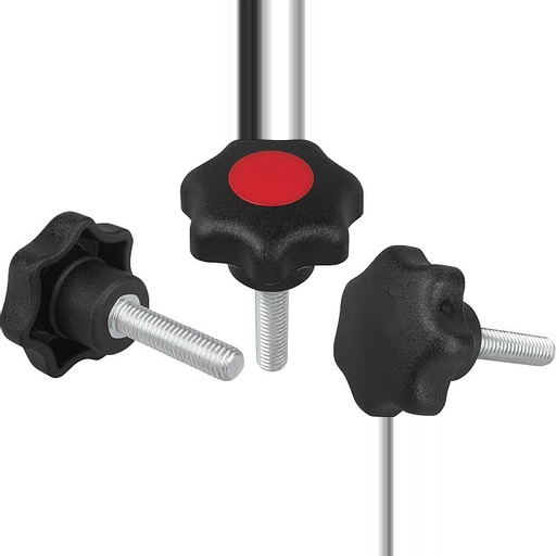 K0155 Star Grips Form L With Male Thread Size M5-M16