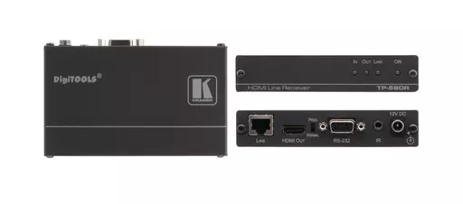 Kramer Electronics TP-580R AV receiver Black