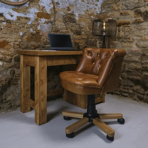 Jasper Leather & Tweed - Oak Base