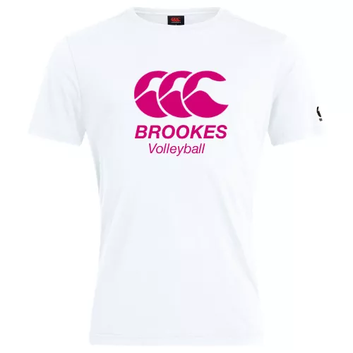 Oxford Brookes University Volleyball Senior Plain Cotton Tee