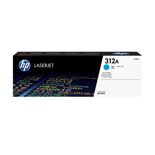 HP CF381A/312A Toner cartridge cyan, 2.7K pages ISO/IEC 19798 for HP CLJ Pro M 476