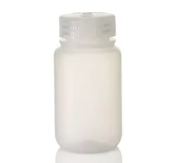 Bottles 125ml with Closure Wide-Mouth Lab Quality PPCO Nalgene™  pk12