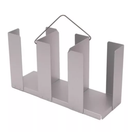 Petri Dish Holder 3 Compartment Aluminium