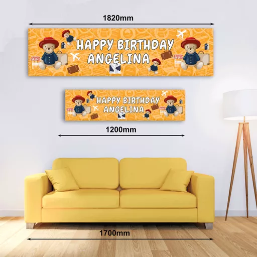 Personalised Banner - Teddy Bear Banner