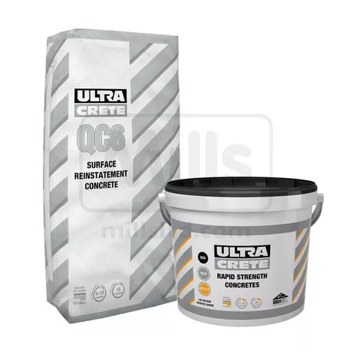 Ultracrete QC6 Surface Reinstatement Concrete Pre-mix